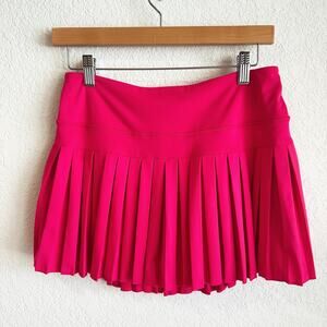 Goldhinge Skort Skirt Large Tennis Pickle Ball Athletic Pleated Mini Golf Pink